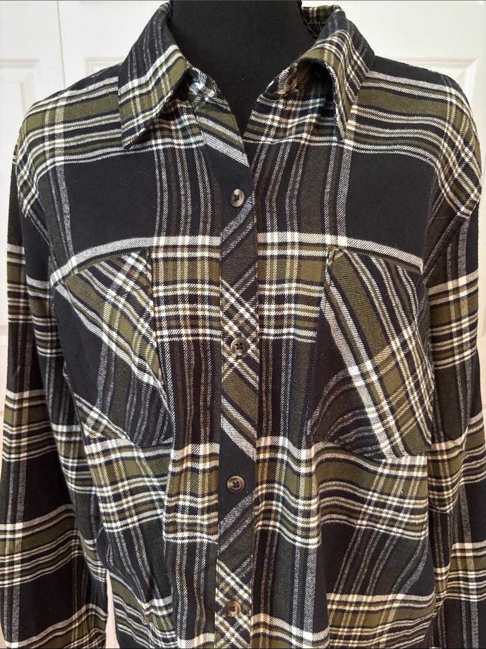 Natural Reflections Plaid Button Down Shirt - Picture 6 of 7